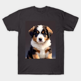 Burnese Mountain Puppy 03 T-Shirt